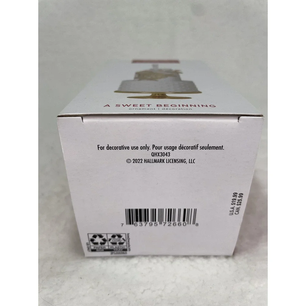 Hallmark Keepsake 2022 A Sweet Beginning‎ Ornament NIB